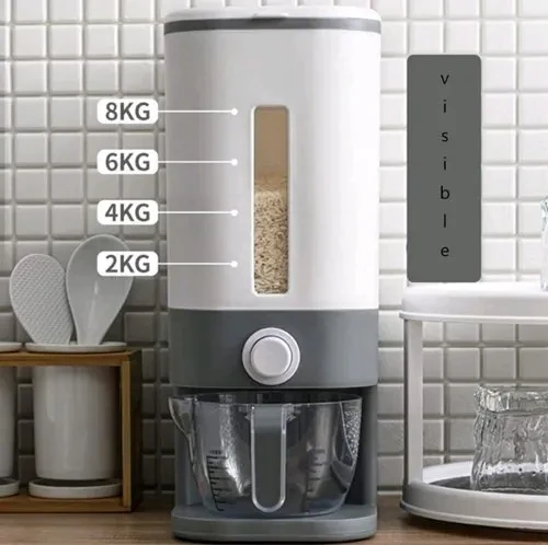 4 In 1 Airtight Cereal Rice Dispenser