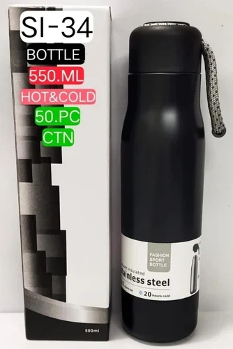 Hot And Cold Water Bottles with rope/dori