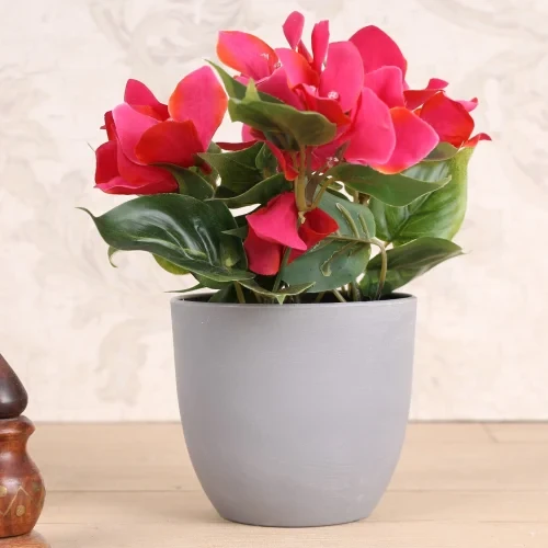 Artificial Bougainvillea Flowers in Pot Pink