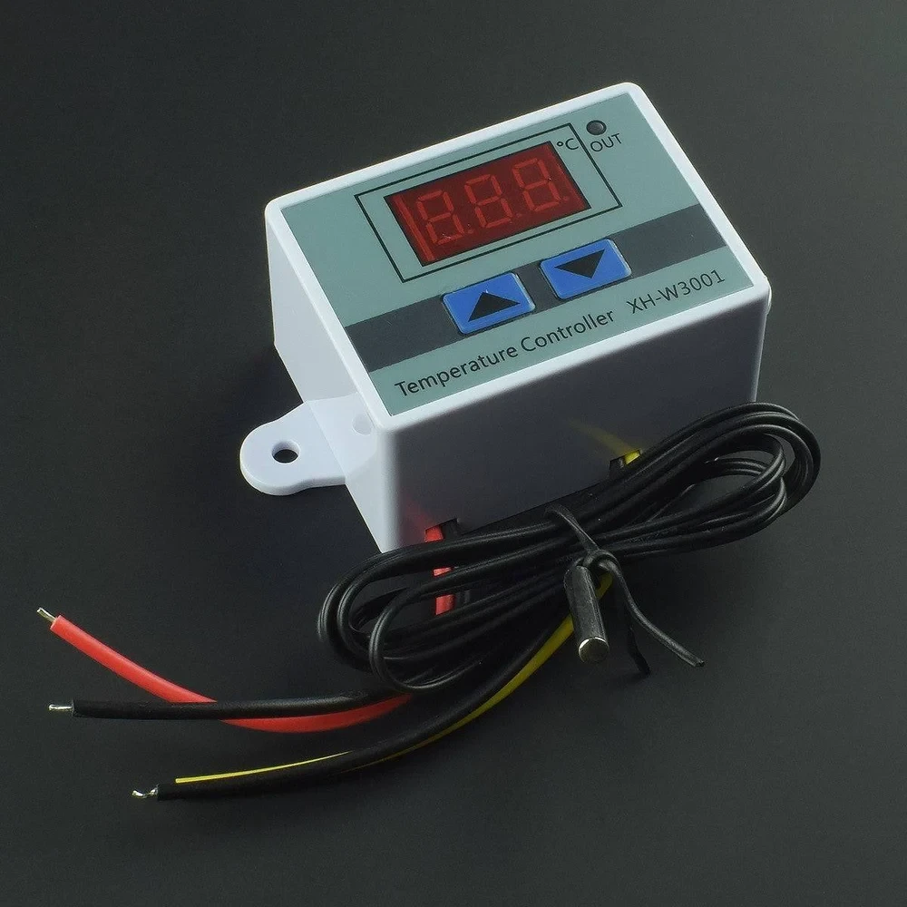 Xh-w3001 Digital Temperature Controller 220v/1500w Ac 10a Thermostat Control Pro