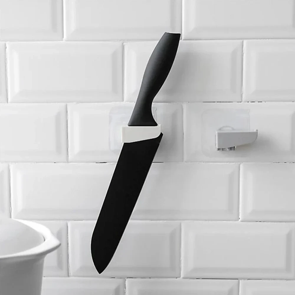 Punch-free Wall Hanging Knife Holder / Stand, Knife Holder Kitchen Supplies Tool