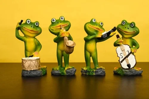 Musical Frog Pack Of 4
