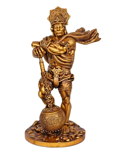 The Decorshed Bahubali Hanuman Car Dashboard Idol Home Decor Hanuman
