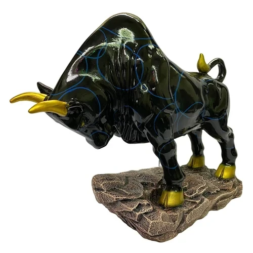 Stock Market Bull Statue