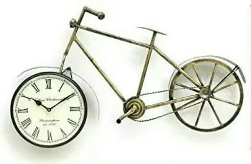 Metal Bicycle Decor Watch