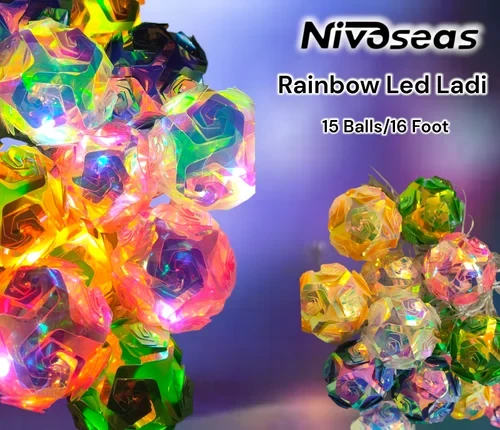 15 LED Rainbow String Light
