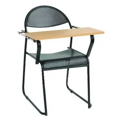 Writing Chair With Full Pad & Iron Frame